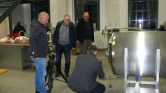 2. November 2017 - erstes Bier angezapft